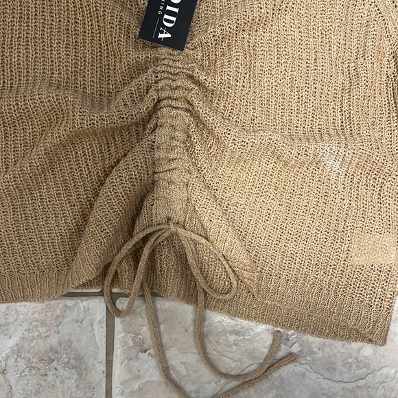 NWT Better Be S/M Mocha sweater - Picture 4 of 7